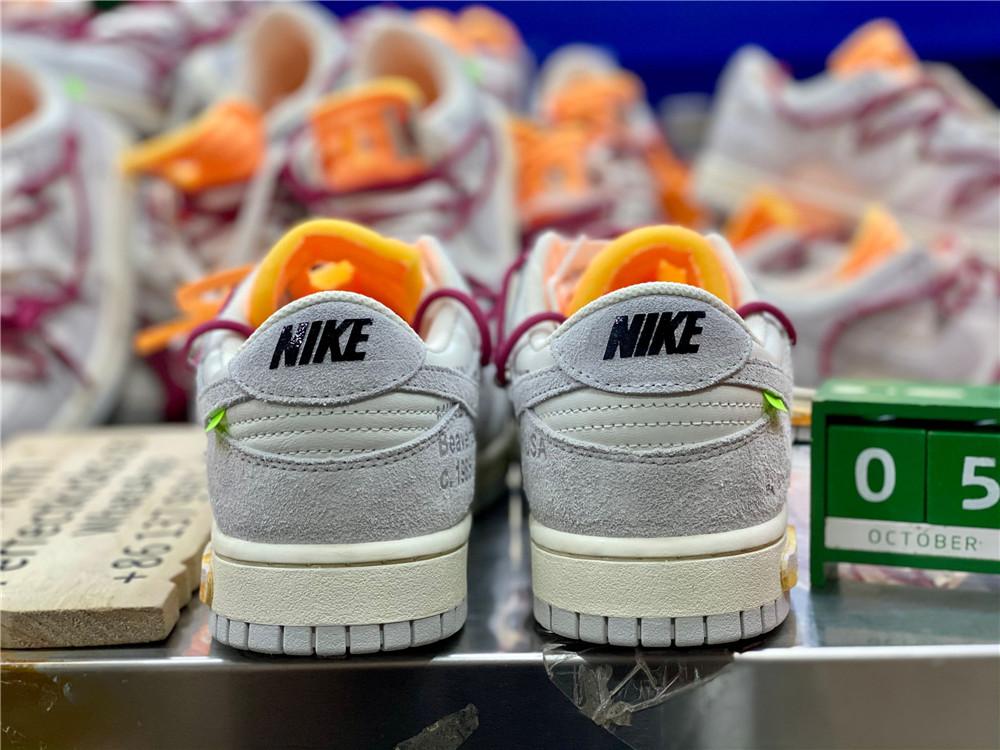 Pk God off white X dunk low the 50 NO.35 retail materials ready to ship